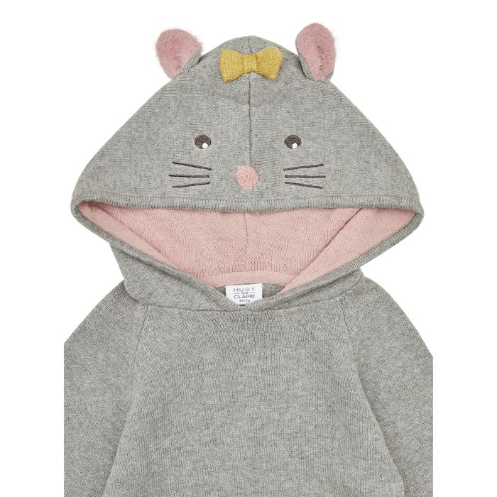 Genser, Hust&Claire, Light Grey Melange