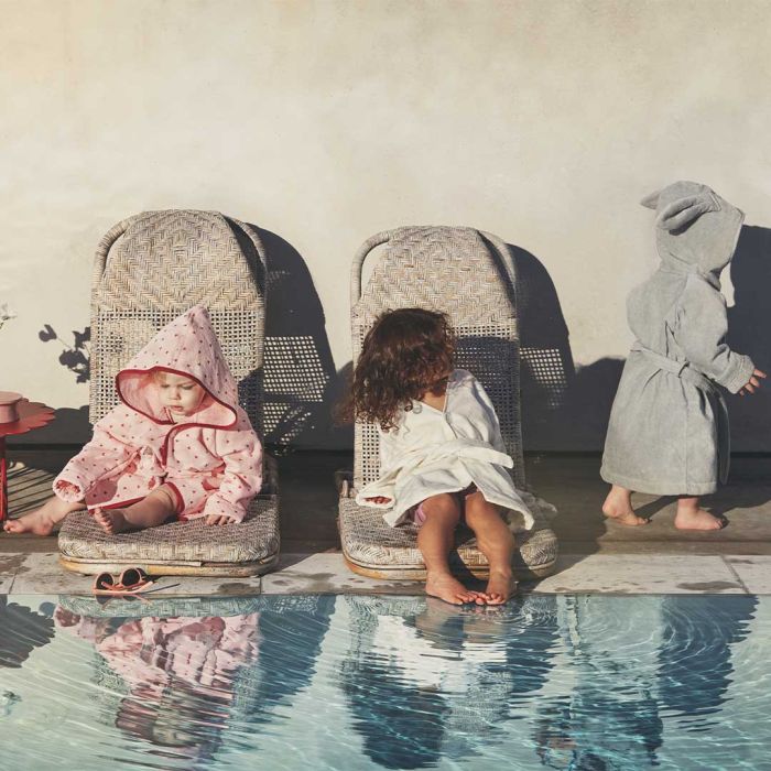 Badekåpe, Elodie, Vanilla White