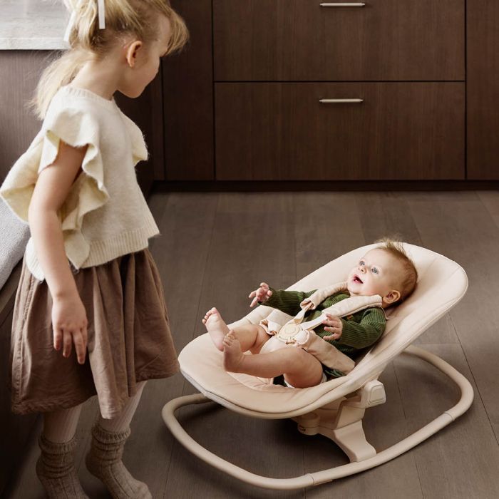 Bouncer Base, Elodie, Grace, Powder Pink
