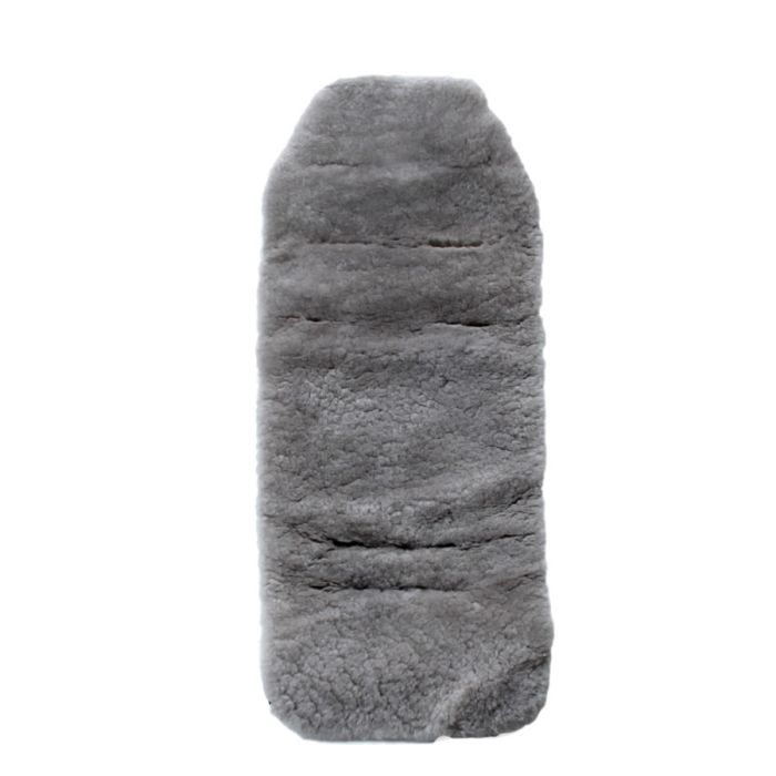 Lammeskinn til vogn, Korthåret, Segr, Lysegrå   