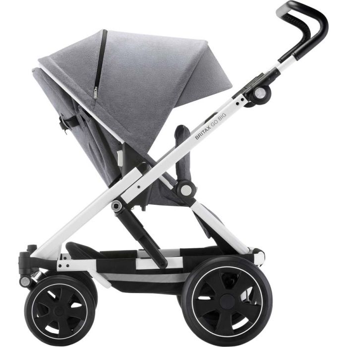 Vogn, Go Big 2, Britax, Grey Melange