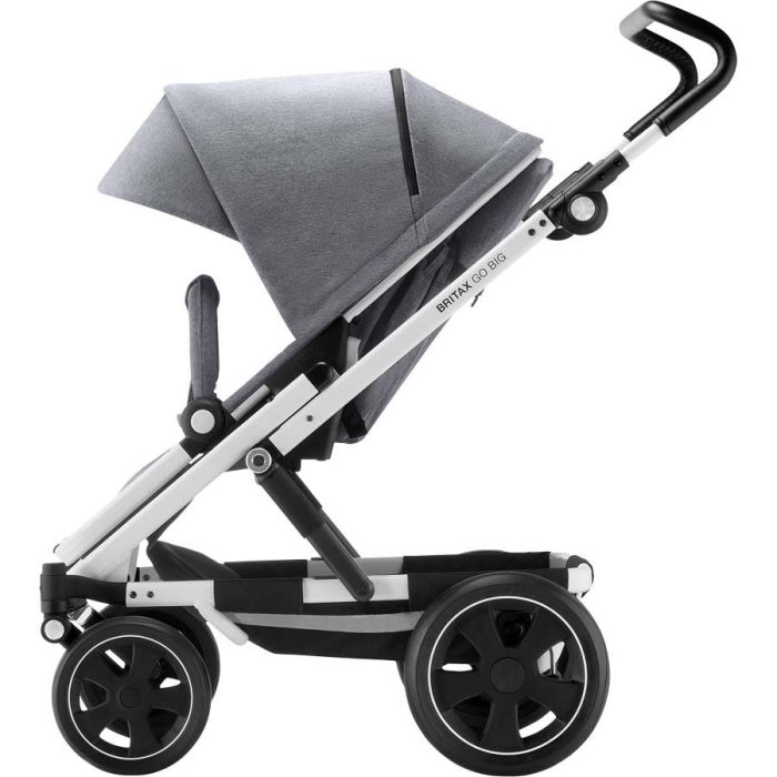 Vogn, Go Big 2, Britax, Grey Melange