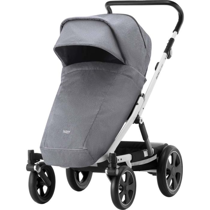 Vogn, Go Big 2, Britax, Grey Melange
