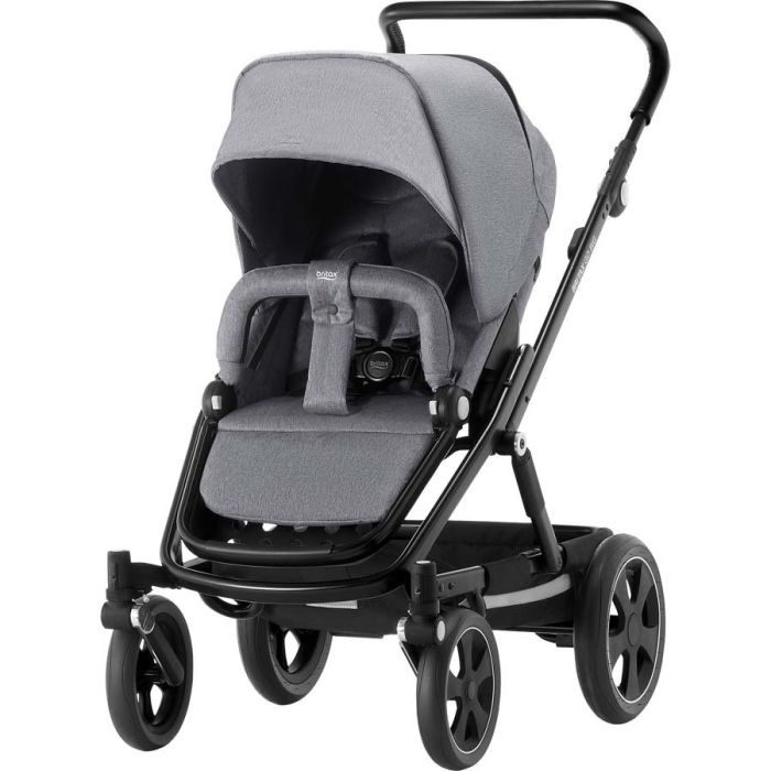Vogn inkl. prambody, Go Big, Britax, Grey Melange
