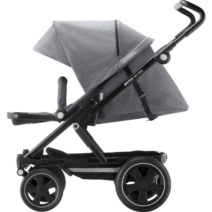 Vogn inkl. prambody, Go Big, Britax, Grey Melange