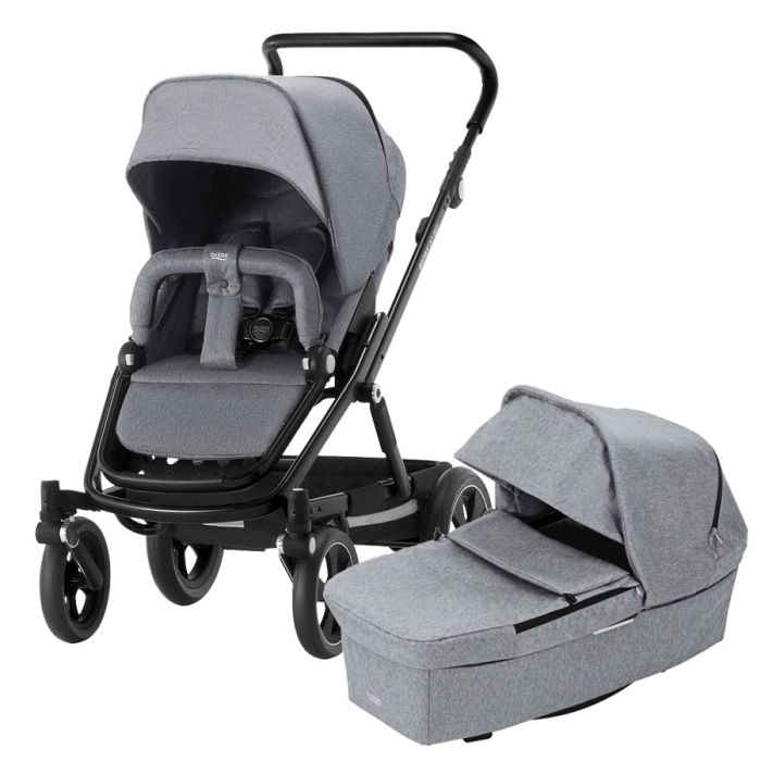 Vogn inkl. prambody, Go Big, Britax, Grey Melange