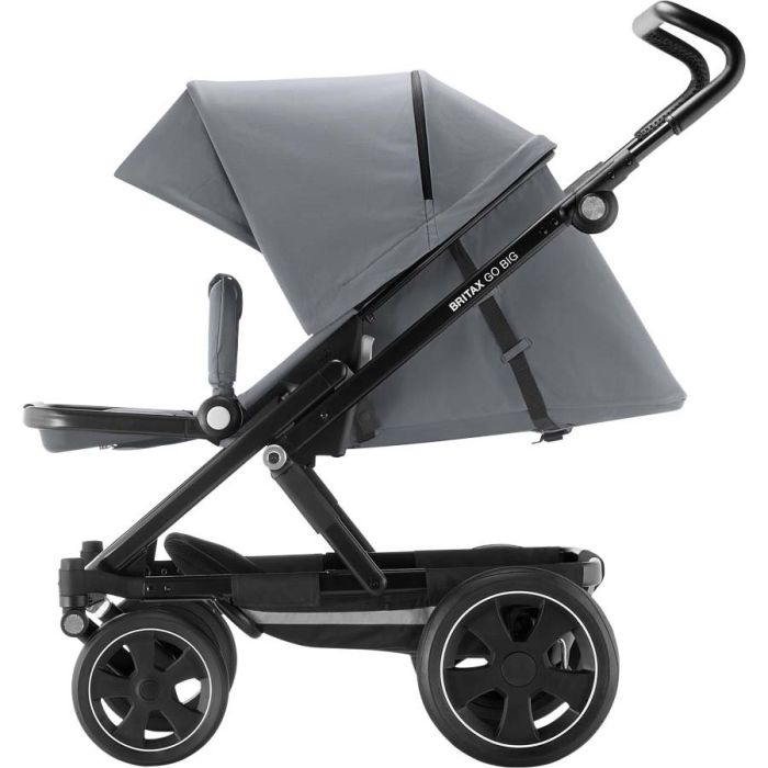 Vogn, Go Big 2, Britax, Steel Grey