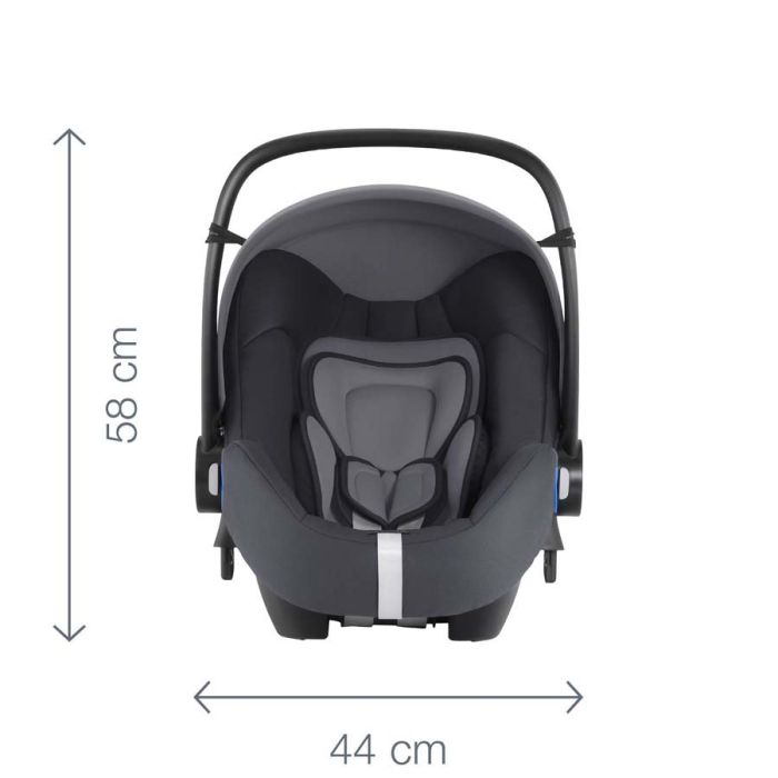 Bilstol, Baby-Safe² i-size, Britax, Storm grey, 40-83 cm