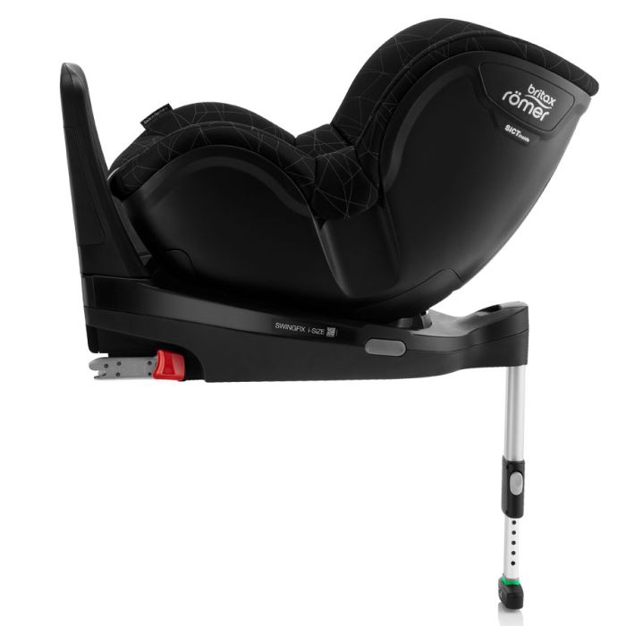 Bilstol, Swingfix i-size, Britax, Crystal Black, 40-105 cm/0-18 kg