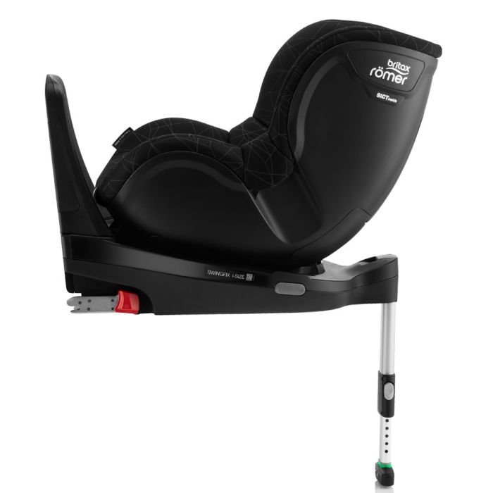 Bilstol, Swingfix i-size, Britax, Crystal Black, 40-105 cm/0-18 kg