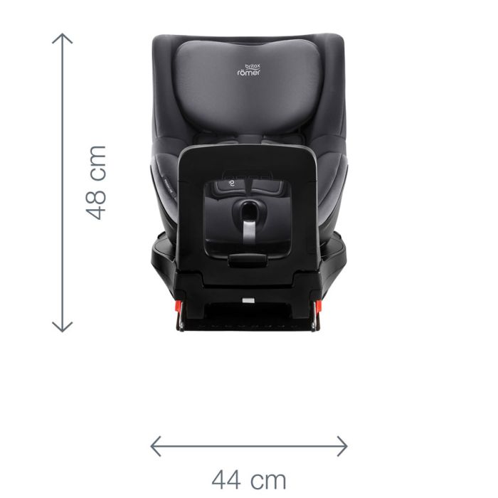 Bilstol, Swingfix i-size, Britax, Crystal Black, 40-105 cm/0-18 kg