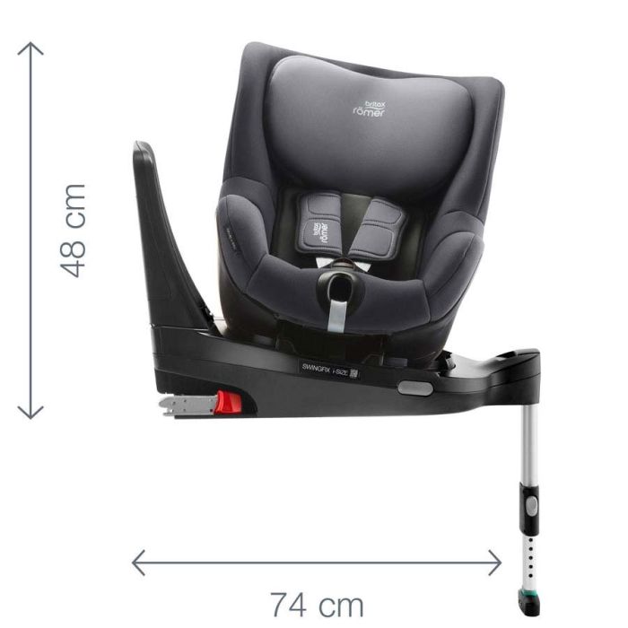 Bilstol, Swingfix i-size, Britax, Burgundy red, 40-105 cm/0-18 kg