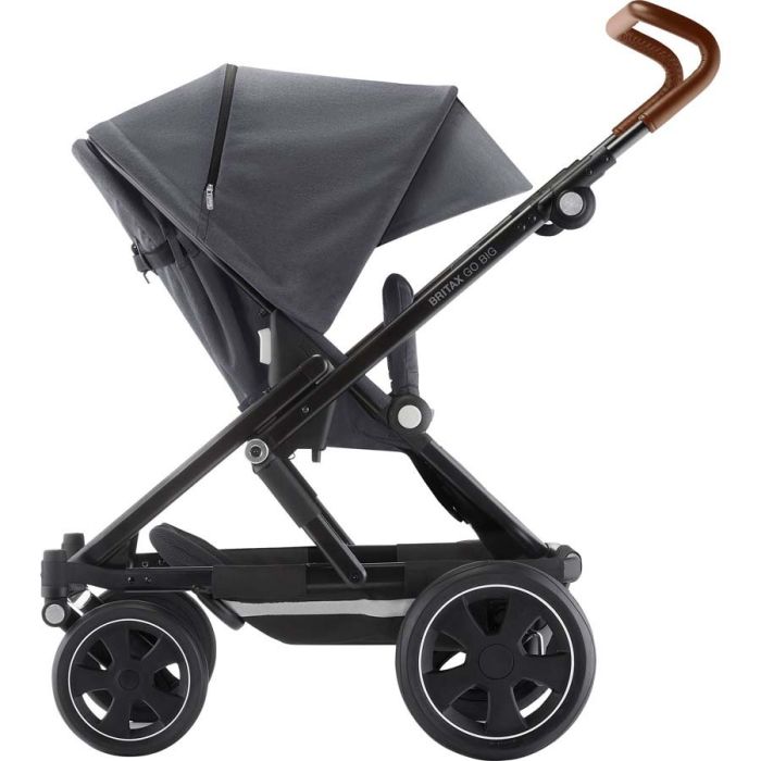 Vogn, Go Big 2, Britax, Graphite melange