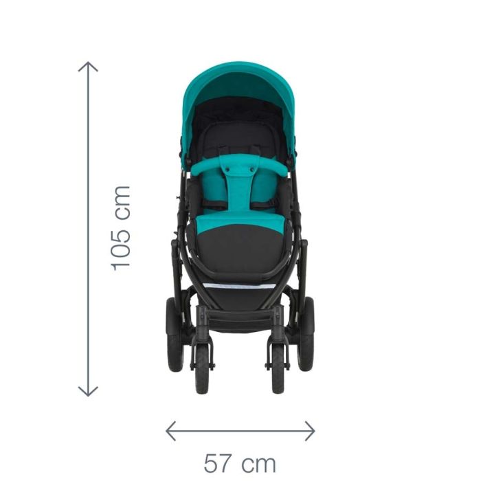 Vogn, Smile 2, Britax, Khaki Denim