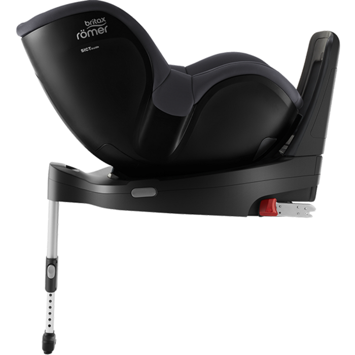Bilstol, Britax, Dualfix M i-size, Midnight Grey, 0-18 kg
