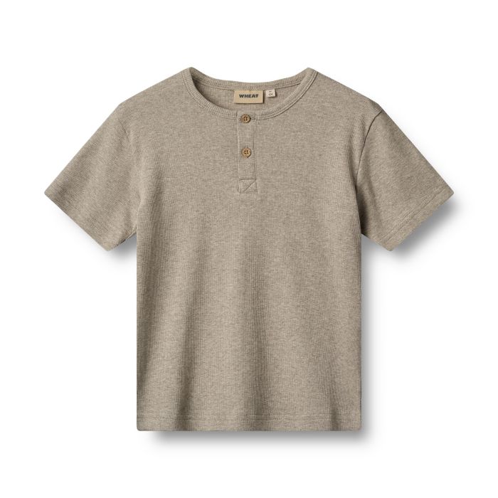 T-Skjorte, Wheat, Lumi, Gravel Melange
