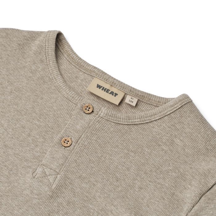 T-Skjorte, Wheat, Lumi, Gravel Melange