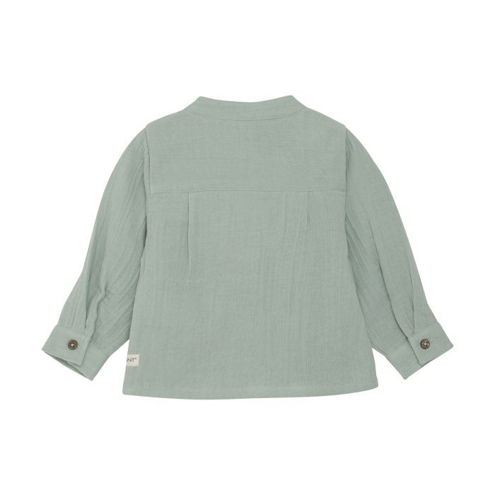 Skjorte, EnFant, Jadeite, Green, Muslin