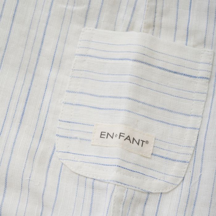 Romper, En Fant, Stripe, Eggnog