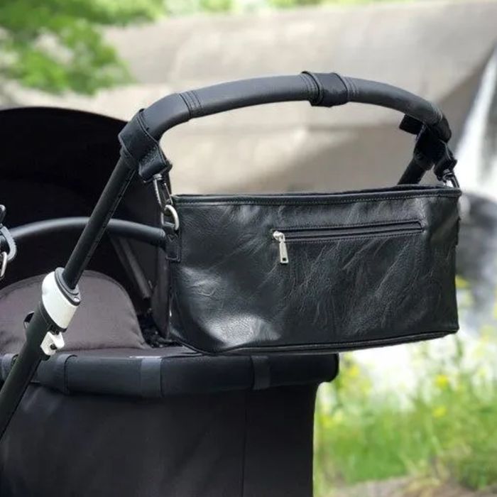 Organizer, Tinkafu, Vegansk Skinn, Sort