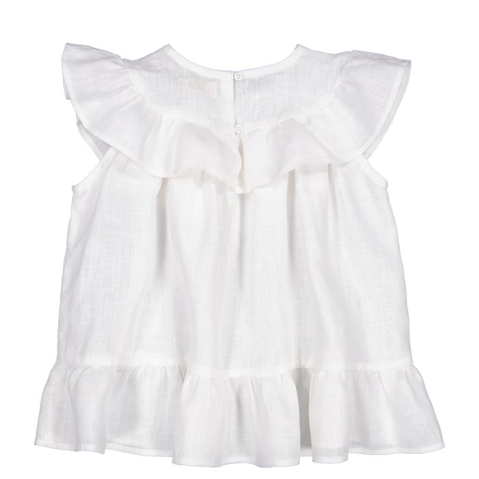Topp, MarMar, Tipa, Linen, White