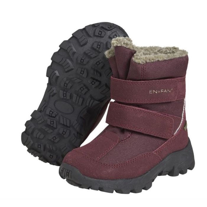 Vintersko, EnFant, Goretex, Borrelås, Bordeux