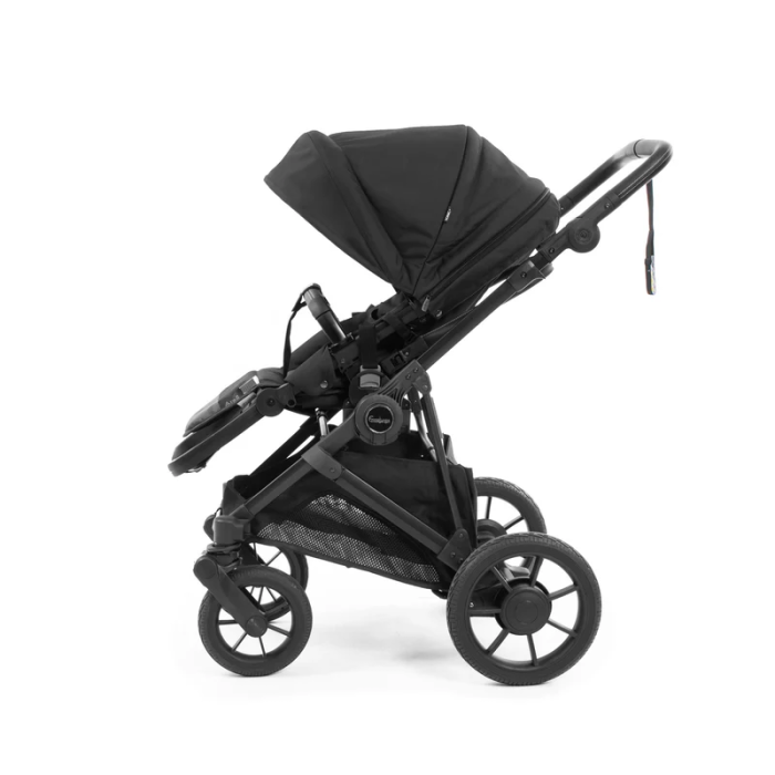 Barnevogn, Komplett Emmaljunga Super Sonic, Urban Black