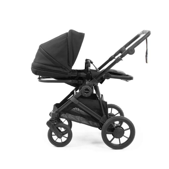 Barnevogn, Komplett Emmaljunga Super Sonic, Urban Black
