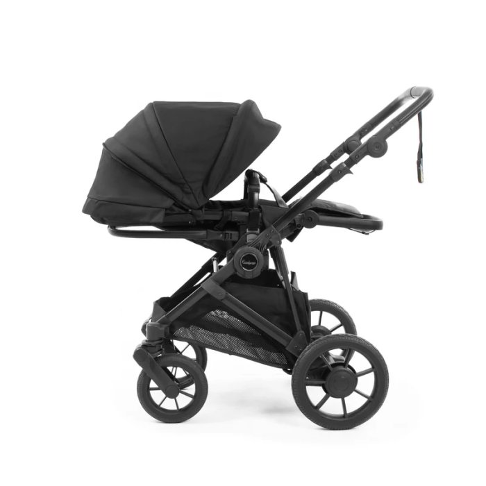 Barnevogn, Komplett Emmaljunga Super Sonic, Urban Black