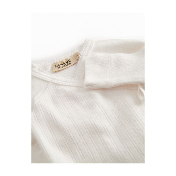 MarMar Body Belita, Modal Pointelle, Gentle White
