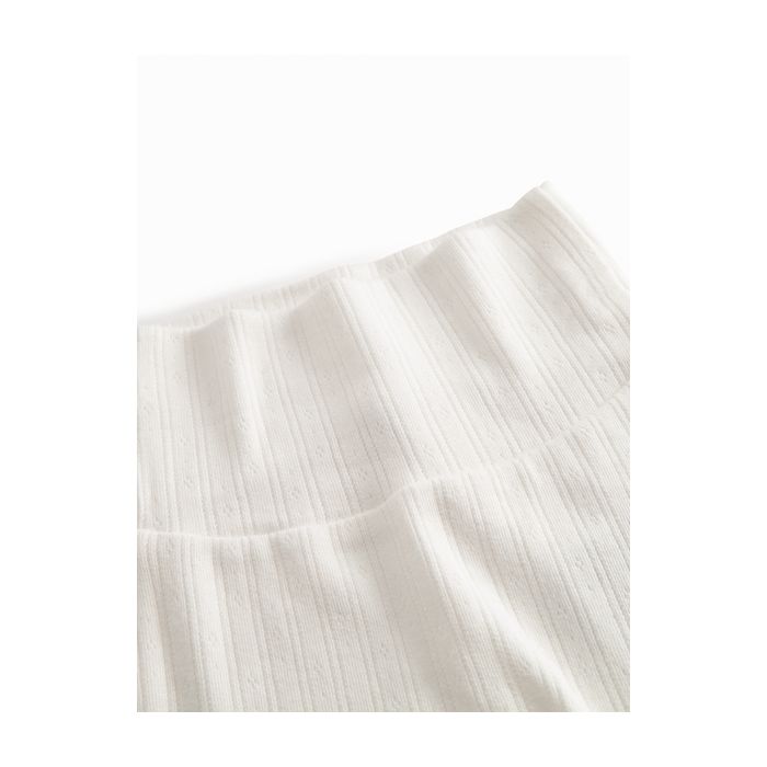 MarMar Bukse Piva, Modal Pointelle, Gentle White