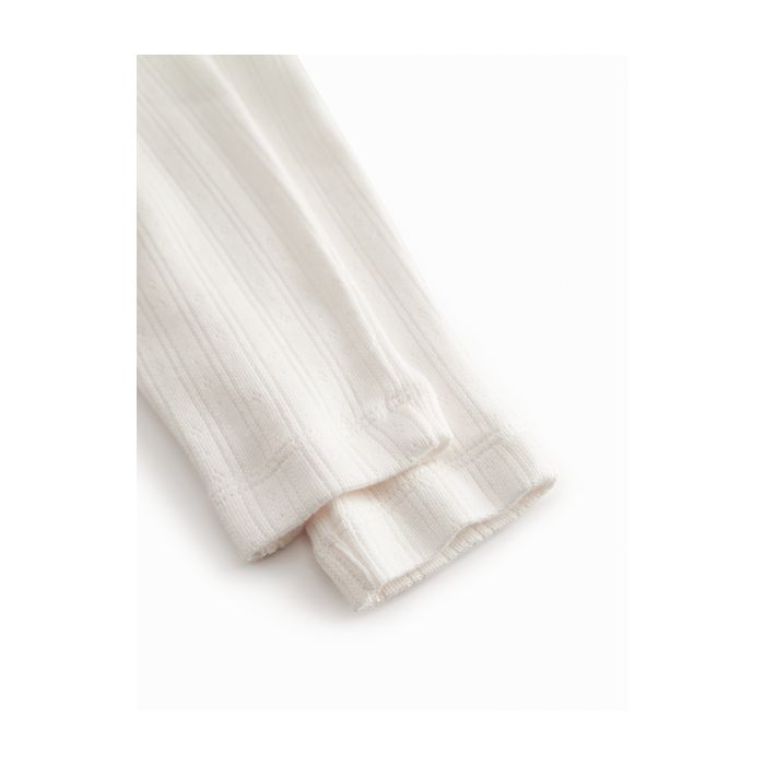 MarMar Bukse Piva, Modal Pointelle, Gentle White