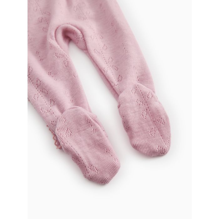 MarMar Heldress m/ fot, Rubetta, Ull, Pointelle,Soft Berry