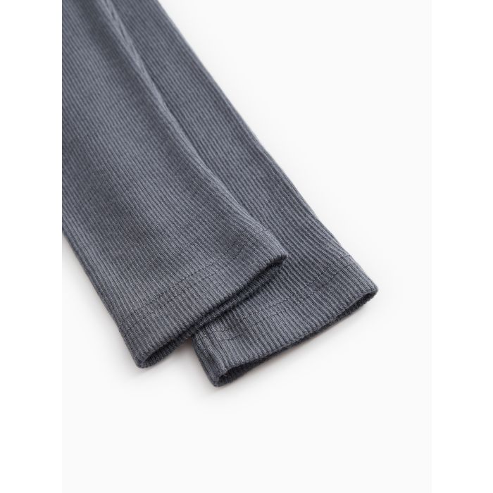 MarMar Leggings Ull, Rib, Rainstorm
