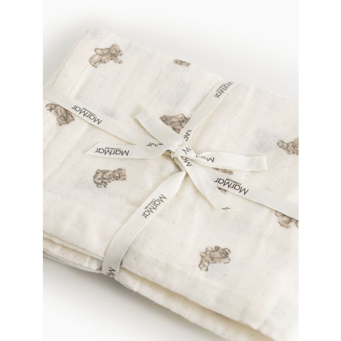 MarMar Muslin Gulpekluter, Teddybears