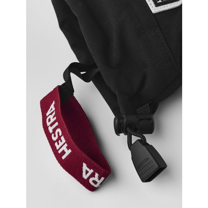 Votter, Hestra, Army Leather Heli Ski Jr, Sort