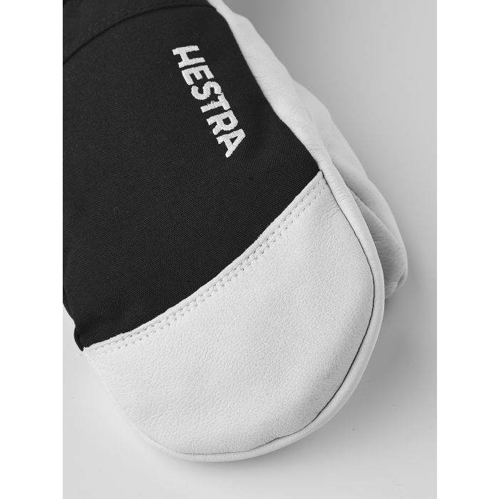 Votter, Hestra, Army Leather Heli Ski Jr, Sort