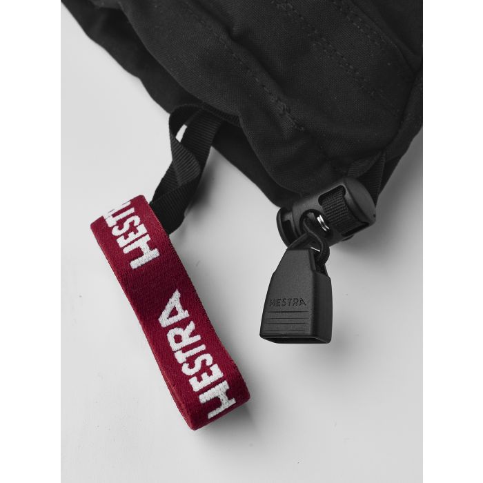 Votter, Hestra, Army Leather Heli Ski Jr, Sort