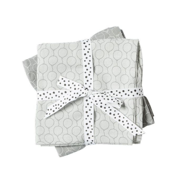 Gulpeklut, Balloon, Done By Deer, Grey, 2pk.