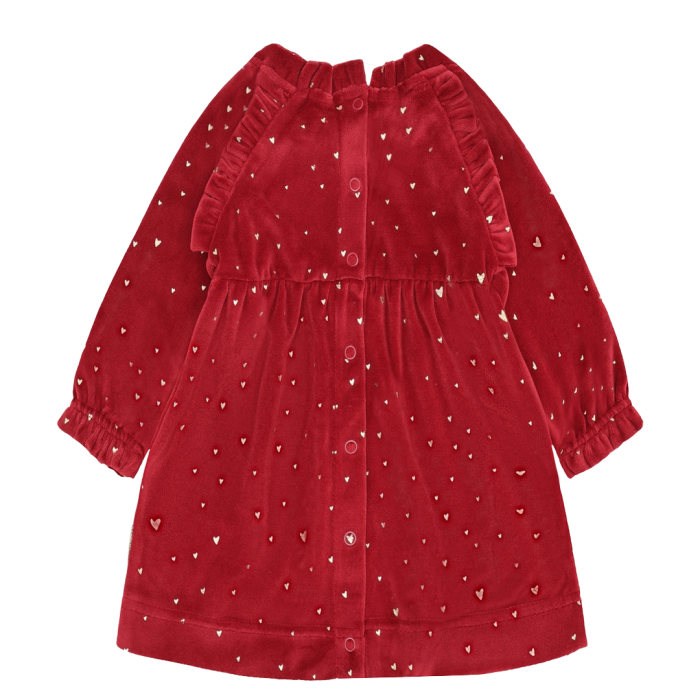 Hust&Claire Kjole, Kis Gold, Teaberry