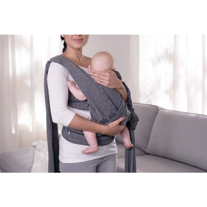 Bæresele, Comfy fit, Chicco, Gråmelert