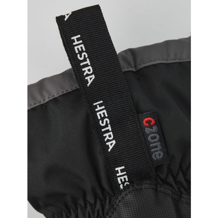 Hansker, Hestra, Gauntlet CZone Jr, Black/graphite