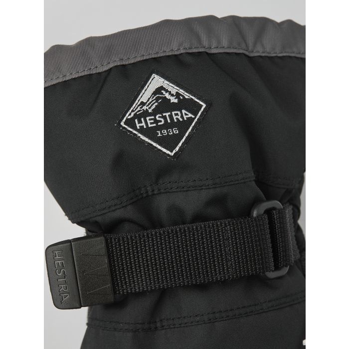 Hansker, Hestra, Gauntlet CZone Jr, Black/graphite