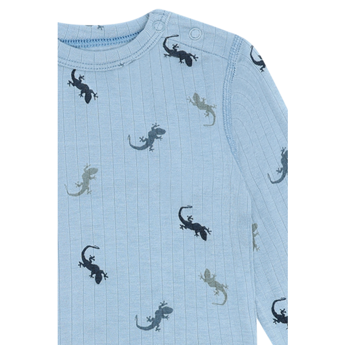 Hust&Claire Body Bambus, Buller Lizards Light Blue