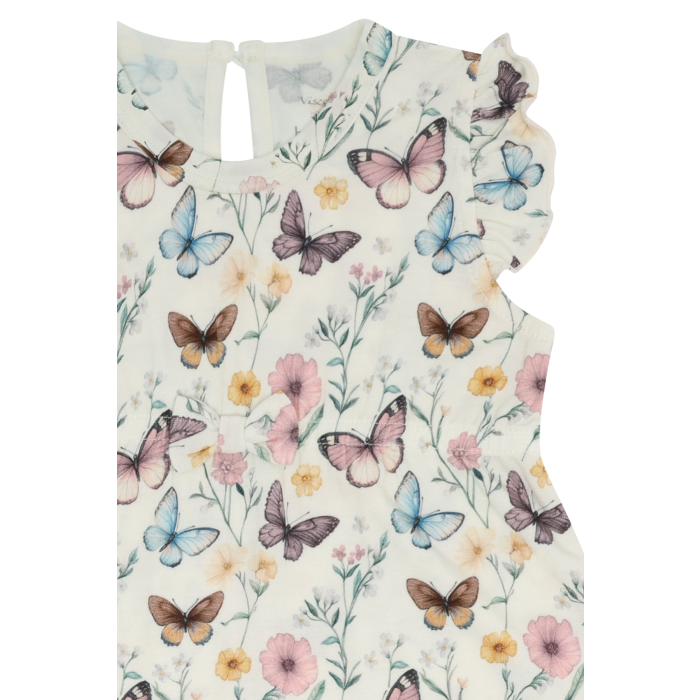 Hust&Claire Sommerdrakt Bambus Milu Butterfly Ivory