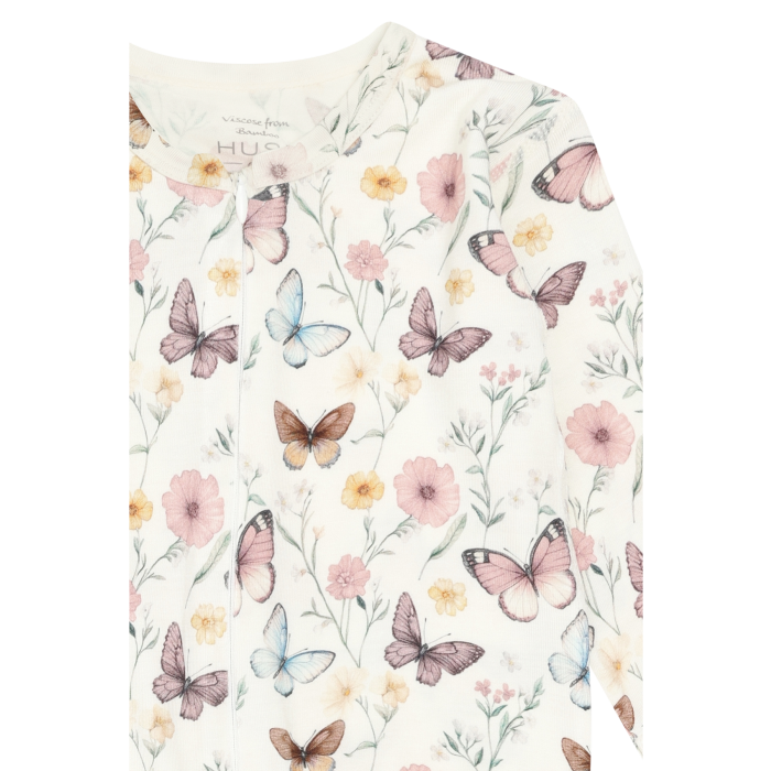 Hust&Claire Heldress Bambus, Mulle Butterfly Ivory