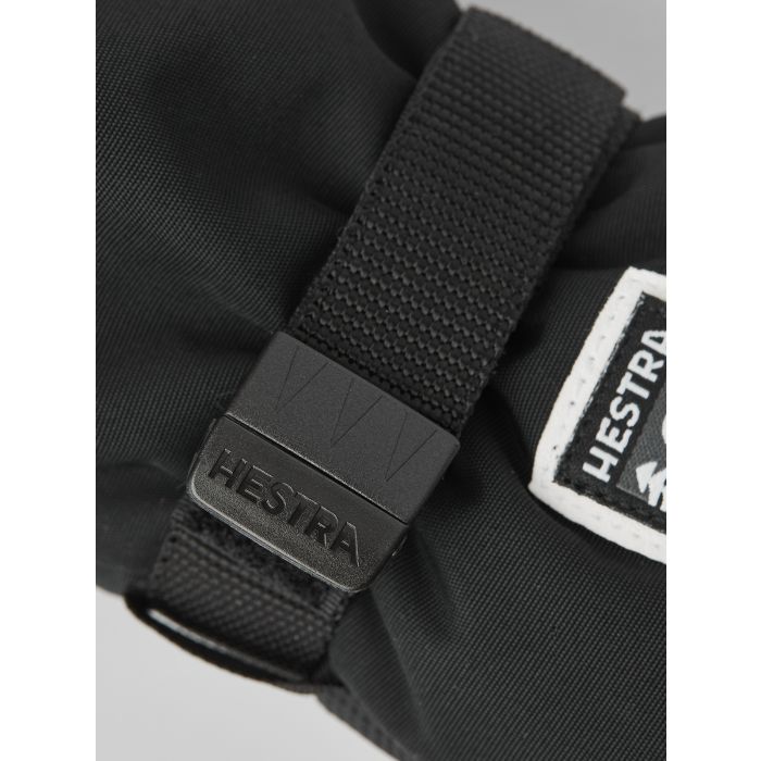 Votter, Hestra, Kids' Wool Terry, Sort