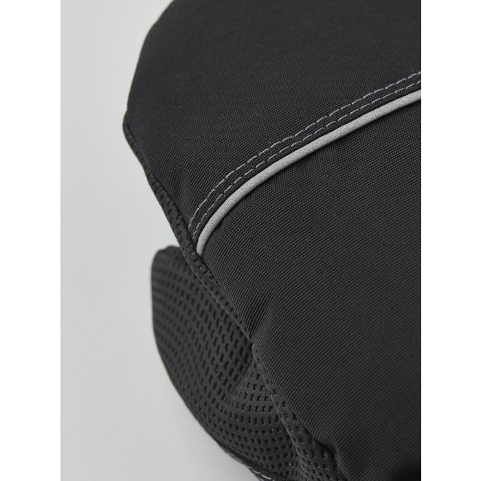 Votter, Hestra, Kids' Wool Terry, Sort