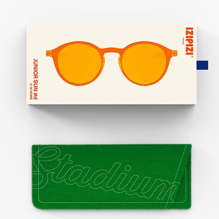 Solbriller, IZIPIZI®, SUN D, Junior 5-10 år, Active Yellow