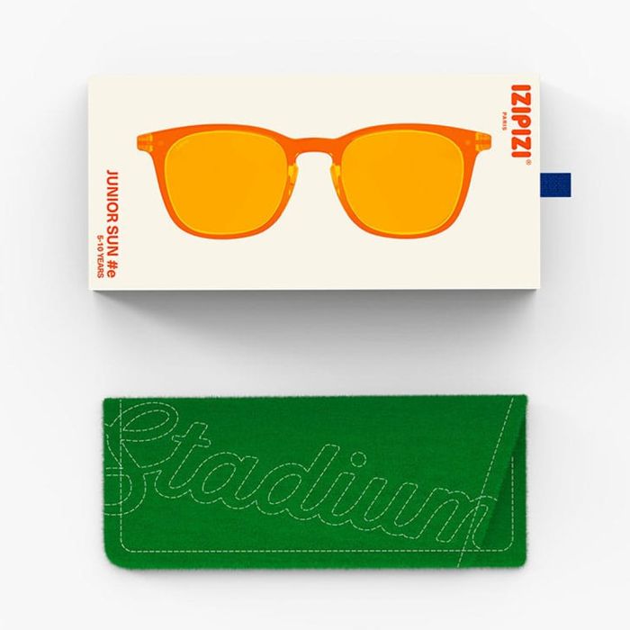 Solbriller, IZIPIZI®, SUN E, Junior 5-10 år, Active Yellow